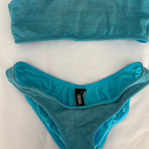 Sparkling Teal Bikini Set - Picture 4 of 5